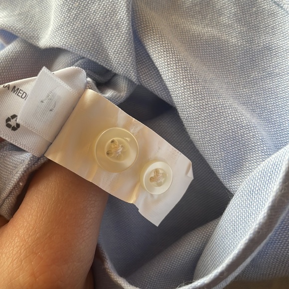 Good fellow and Co Men’s long sleeve Dress Shirt Nightfall Blue - Picture 5 of 5